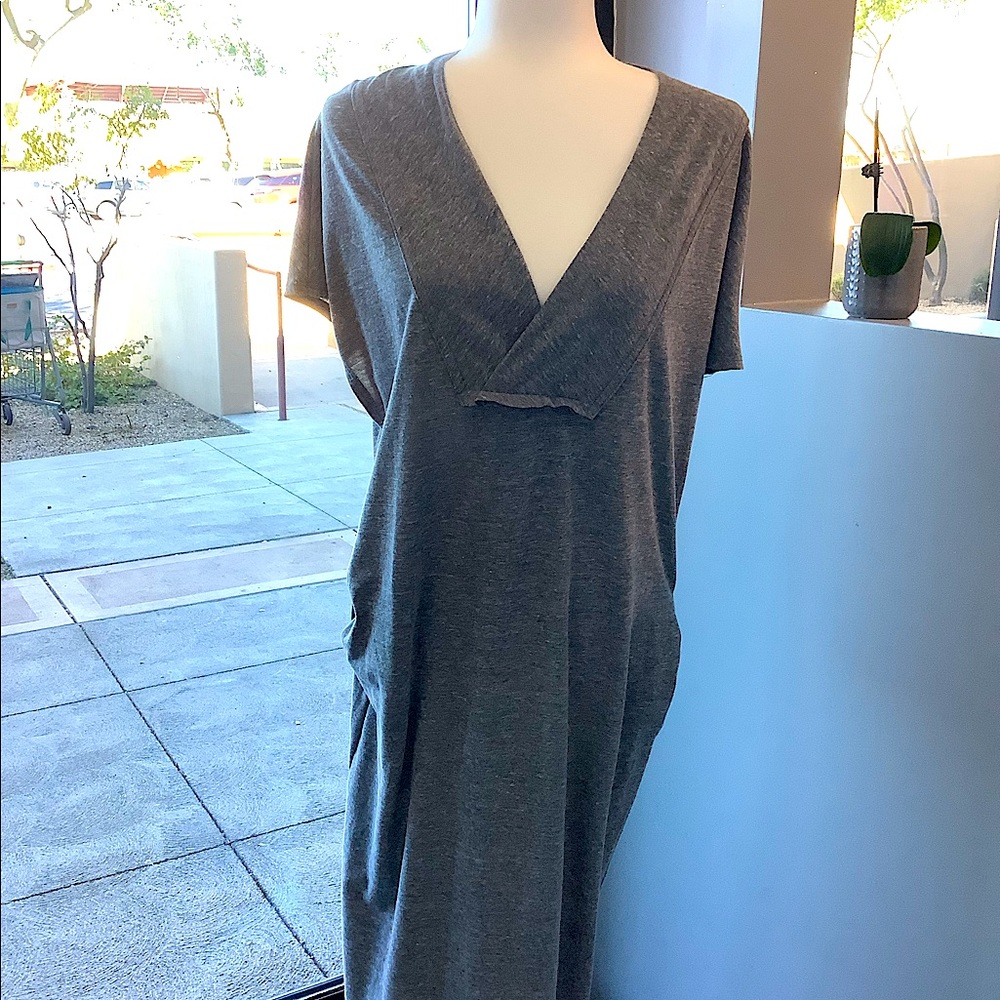 LUCCA heather gray dress